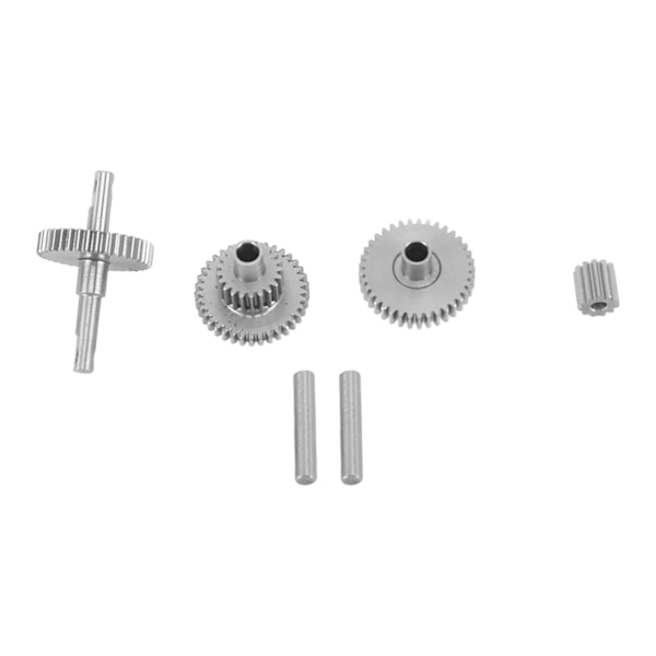 RC Crawler Gear Set Rustfritt stål Enkel installasjon Lett Presis RC Transmisjonsgir for Traxxas TRX4M 1/18 Crawler 9.7:1