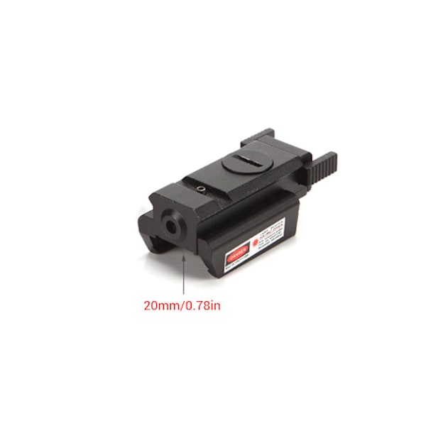 Mini Red Dot Laser Siktesikte För Gevär Hand Luftpistol Laser Sikte Weaver Picatinny Rail