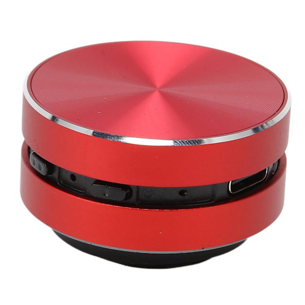 Bluetooth-luujohtokaiutin Stereo Magneettinen Kannettava Mini Langaton Kaiutin Kotiin Ulkoiluun Punainen