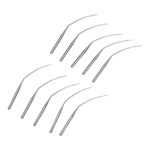 10 stk Blindsøm Curve Synål Størrelse 10/70 Jernstål Robust LWX6T Synåler for reparasjon og utskifting
