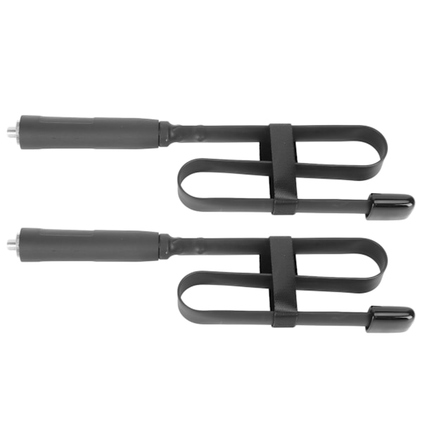 2 kpl Walkie Talkie -antennit SMA Dual Band taitettava antenn naaras 136MHz‑520MHz 2-suuntaiselle radiolle 48 cm