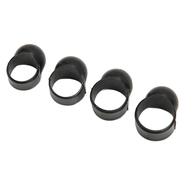4 stk Tungetromme Fingerplukker i forskjellige størrelser Perfekt passform Plastsement Handpan Fingerskydd for slagverk