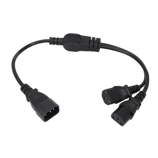 UPS Server C14 till 2 C13 Strömsladd C14 till 2 C13 Y Splitter Adapter Förlängning Strömkabel sladd för PC Bildskärmar Skrivare