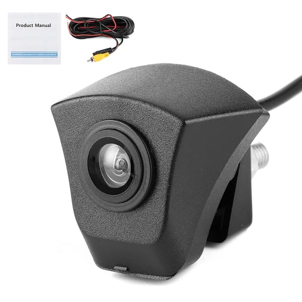 CCD frontkamera-logo Innebygd vanntett nattsynsmonitor Passer kompatibel med A4 A5 A6 A7 A8 Q3 Q5 Q7