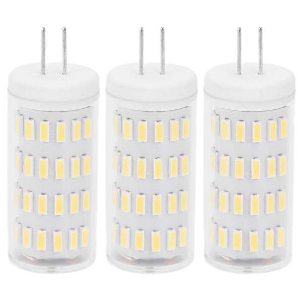 3ST G4 LED-lamppu 5W T3 JC-tyyppi Kaksoisnapainen kanta AC DC12‑24V Himmennettävä ulkovalaistuslamppu Lämmin valkoinen