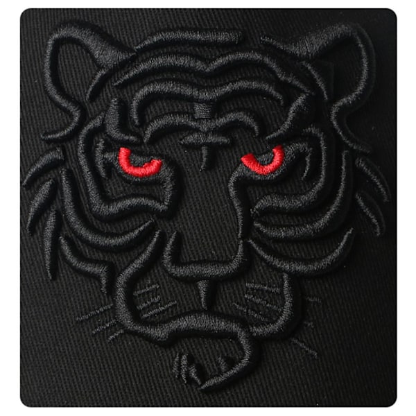 Djurdjur Tiger Broderad Baseballkeps Cool Hip Hop Baseballkeps för Män Kvinnor Sportfan