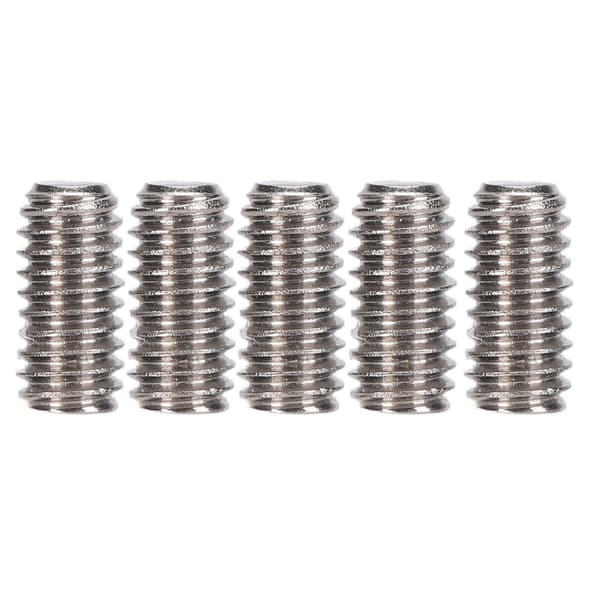 【NX】50 stk. sætskruer A2‑70 rustfrit stål grubskruer sortimentssæt hardwarebefæstelsessæt M2.5x5