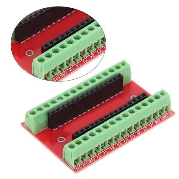 【NX】5 stk. IO Shield udvidelseskort Kompakt terminaladapter Industritilbehør