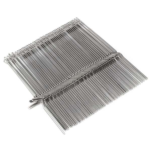 50 st stickor Rostfritt stål Slitstarkt tyg Synålar Set för DIY Craft Stickmaskin KH710