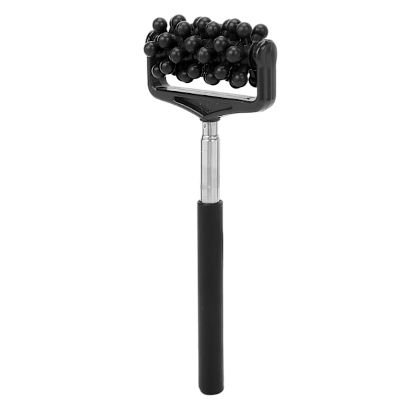 Ryggmassage Roller Stick Män Kvinnor Hushållsmuskelömhet Smärtlindring Teleskopisk Roller MassagerSvart