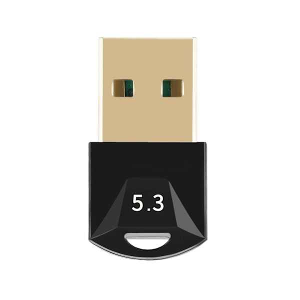 USB Bluetooth 5.3 -sovitin Nopeampi tiedonsiirto Bluetooth-dongle-vastaanotin laajemmalla kantama-alueella Windows 11 10 8.1:lle