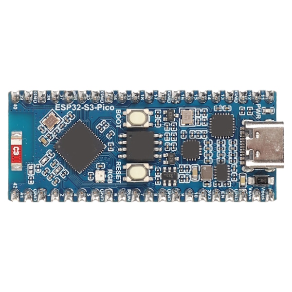 WiFi Utvecklingskort 512KB SRAM 2MB PSRAM 240MHz Dubbelkärnig Utbyggnadskort för Pico Kommunikation LED Sensormodul