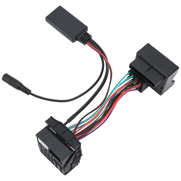 Bluetooth 5.0 AUX IN lydkabeladapter med mikrofonutbytte for Citroen C2 C3 C4 C5 C6 C8
