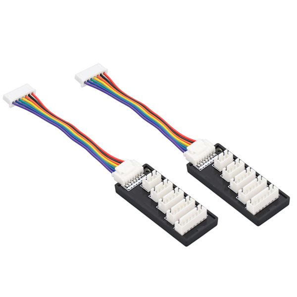 2 stk Balanceopladningskort Plast 2S‑6S Balanceopladningsadapter Konverter til B6 B6AC A6 Smart Balanceoplader