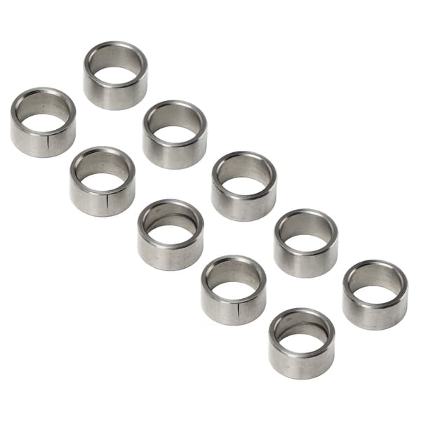 10 stk. skive afstandsskive 15 mm udvendig diameter 12 mm ID rustfrit stål tilbehørsdelsæt kit3515-0015-0080