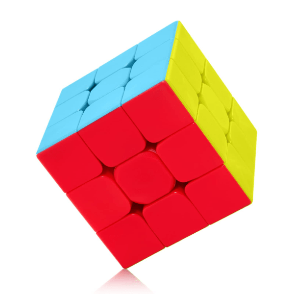 Speed ​​Cube Profession 3x3 Fast Cube - Fast, jevnt dreiende, solid slitesterk og klistremerkefri frostet 3d-puslespill Magic Toy
