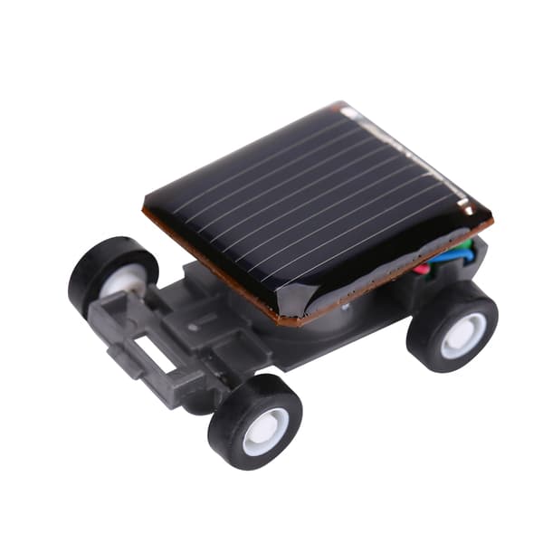 【NX】Pedagogiska leksaker Mini Solenergi Bil Barn Brain Training Kit Teknik