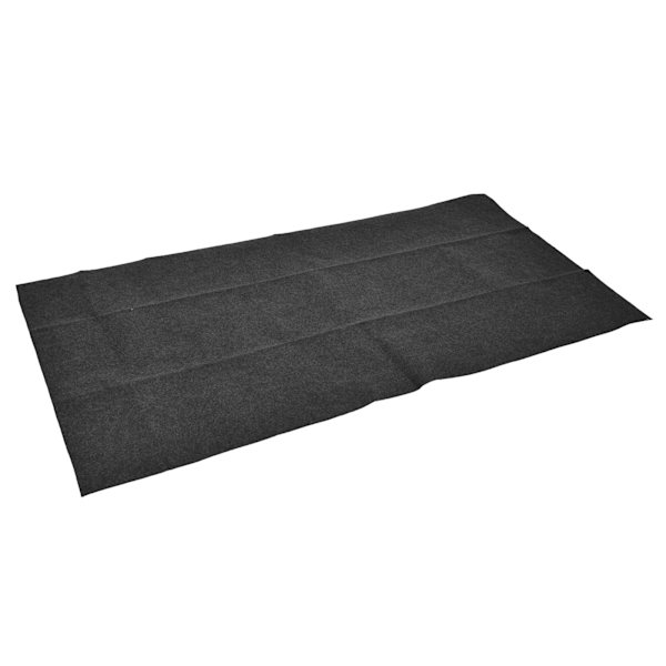 BBQ golvmatta utomhus flamskyddad grillmatta BBQ oljedyna för campingvandring71,7x35,8in rät vinkel