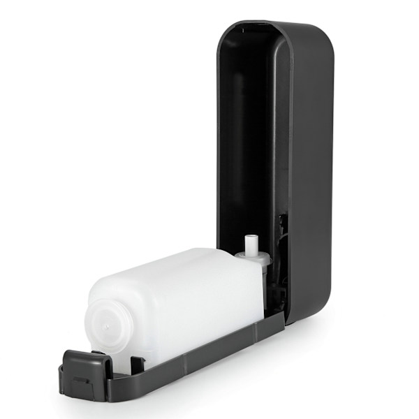 300ml Manuell Tvåldispenser Press ABS Väggmonterad duschgelbehållare för Home Hotel Svart