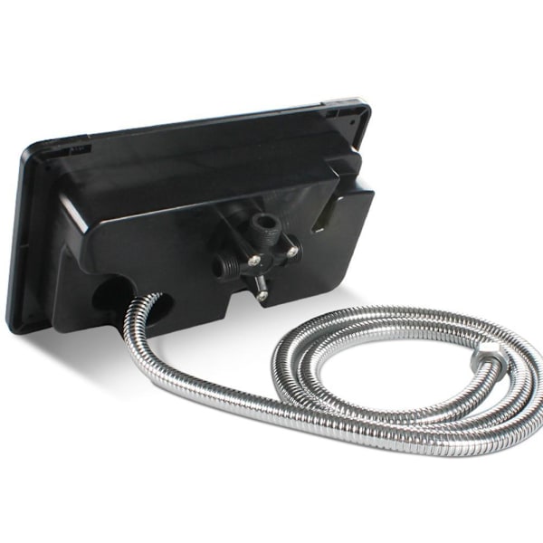 Utomhus duschbox-kit för husvagn, kall/varmvatten, marin, båt, husbil