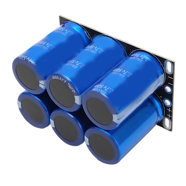 16V 83F Total Kondensator Högströmsurladdning 6 st 2.7V 500F Bilrättare Farad Kondensatormodul