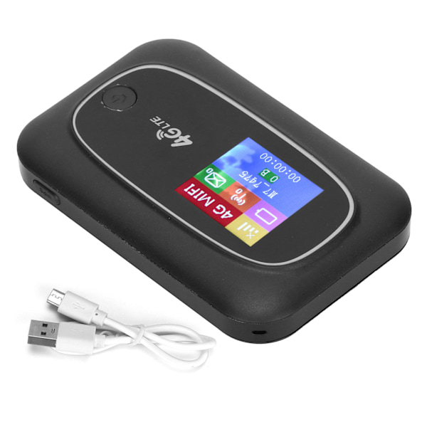 4G LTE -reititin 2,4 GHz WiFi CAT4 150 Mbps mobiili langaton kannettava hotspot SIM-kortpaikalla kotitoimistoille