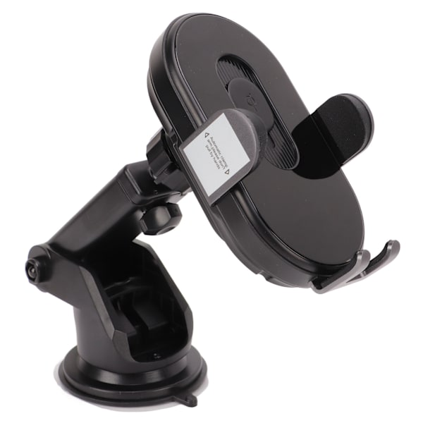 Trådløs Biloplader Professionel 15W Hurtigopladning Telefonholder Stabil Sort til iPhone 12 13