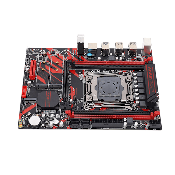 X99 LGA 2011 V3-moderkort med RTL8111G Gigabit LAN-kort 4-kanals DDR4 Dubbla M.2-kortplatser Micro ATX-moderkort