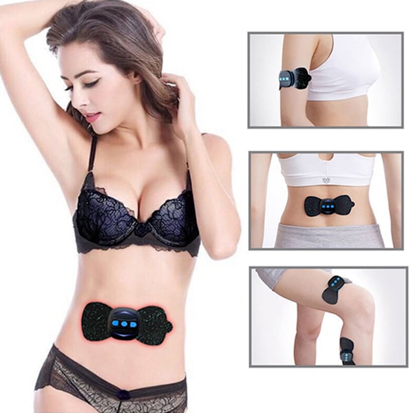 Mini cervikal massageapparat Bærbar elektrisk nakkemassager Smertelindrende massageapparat