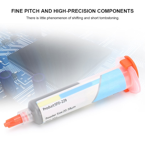 SFD-229 normal temperatur LED loddepasta mobiltelefonreparasjon for BGA tinnpasta SFD-228 normal temperatur (nålrør)