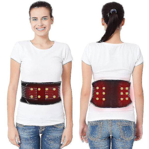 Heated Waist Belt Wrap for Back Pain Relief