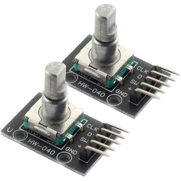 2 stk Rotary Encoder Modul Ky-040 360 grader til Arduino-kompatibel sensor switch udviklingskort