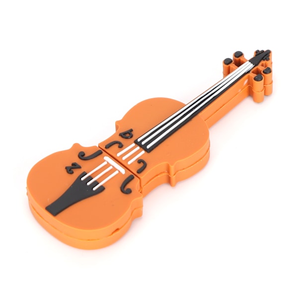 USB-minne Söt Tecknad Ny Cool Violin Bärbar Lagring Minnessticka för Dator 8GB