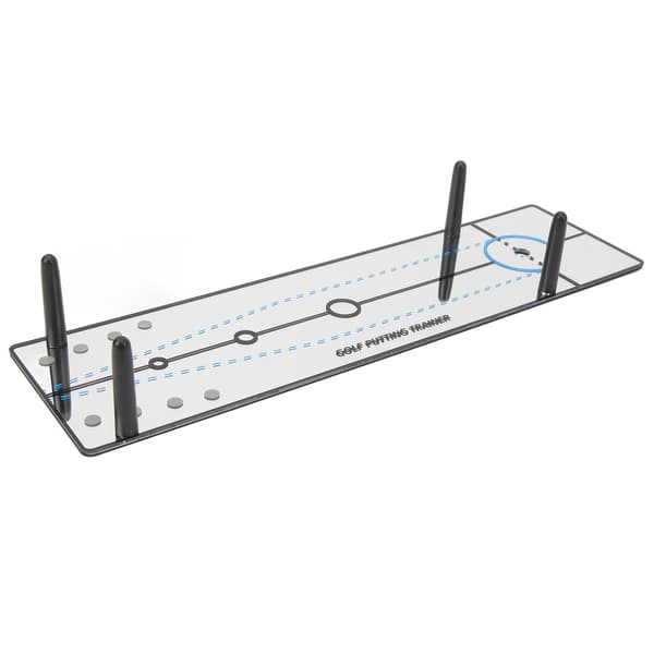 【NX】Golf Putting Alignment Mirror Bærbart Puttinghjelpemiddel Putting Mirror Treningshjelpemiddel Akryl Golf Putting Mirror