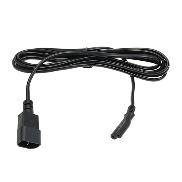 IEC320 C14 - IEC320 C7 Virtajohto 10A 250V 2500W IEC320 C14 Uros - IEC320 C7 Naaras Virtajohto 100‑250V 9,8 jalkaa