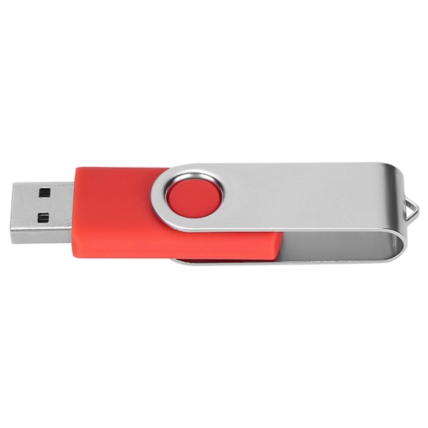 USB-minne Candy Red Roterbar bærbar lagringsenhet for PC Tablet 8GB