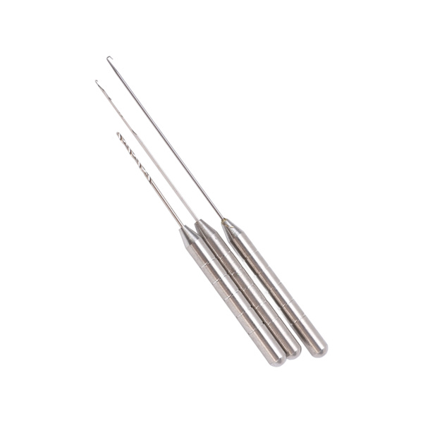 Fiskespö-nålset 3 i 1 Combo-set Aluminiumlegering Karpfisk Borr Tackle Riggning Verktygsset