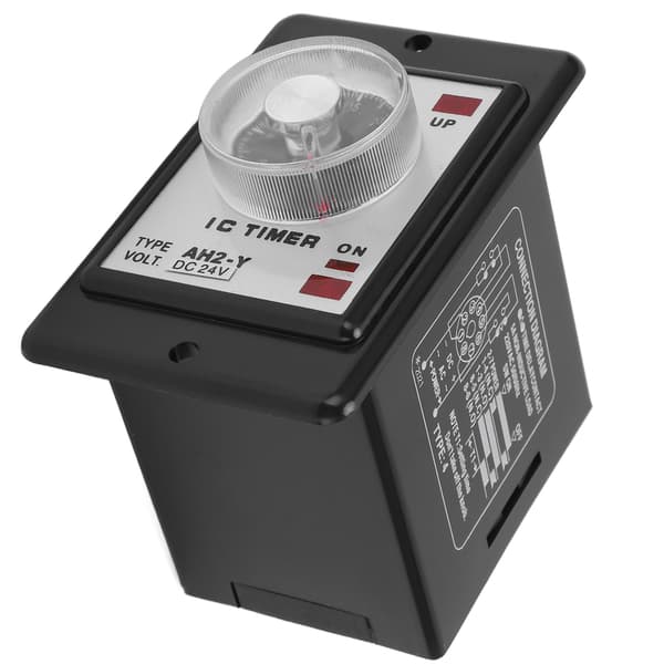 【NX】AH2‑Y 30S Tidsrelæ 8-benet Mini Pointer Tidsstyring til automatiseringsudstyr CNC drejebænk 24VDC