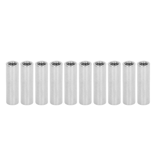 10 kpl sisäkkierteinen liitäntämutteri M8 X 1,25 12 L40 mm pyöreä muoto liitäntämutteri Sarja liitäntää varten