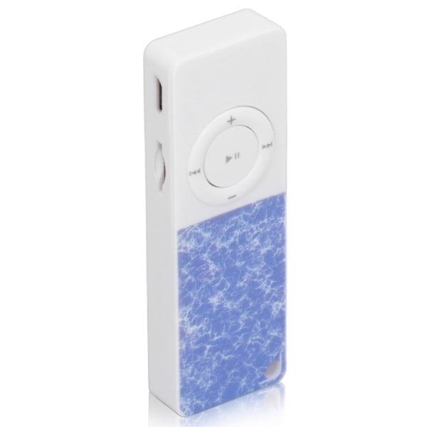 MP3-afspiller Slim klassisk multifunktions HiFi tabfrit lyd Musikspiller understøtter op til 64 GB blå