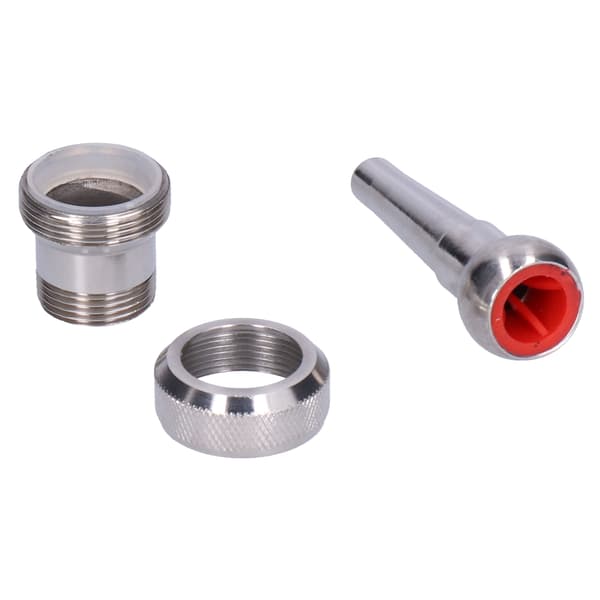G3/4 Hankontakt 25mm Fontänmunstycke Justerbart Multi Direction Jet Dammspruthuvud