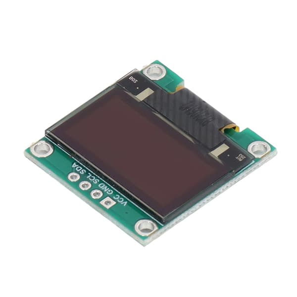 【NX】0,96 tommer skærm I2C-interface Organisk LED-modul med 4-bens header