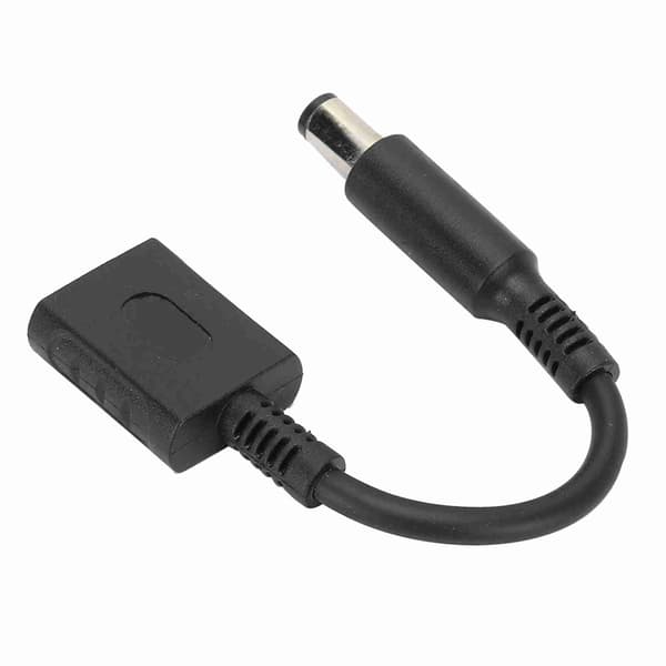 DC-strømadapterstik 4,5 x 3 mm hun til 7,4 x 5,0 mm han Passer kompatibel med HP
