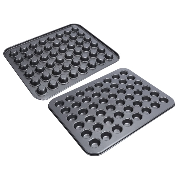 48 koppar NonStick mini rund muffinspanna Bakform Tillbehör för matlagning