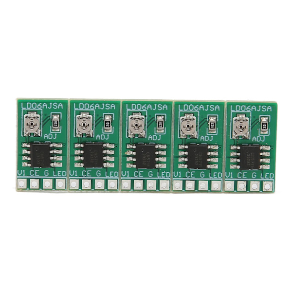 LED Driver Board 30 til 1500MA Justerbar Robust LED Konstant Strømdriver til 3V 3,3V 3,7V 4,5V 5V 6V LED-driver