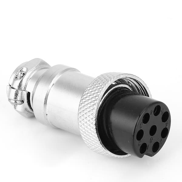 【NX】100 stk. BERM luftfartsstik rustfrit stålskal gevindforbindelse 8 huller hunstik 16 mm