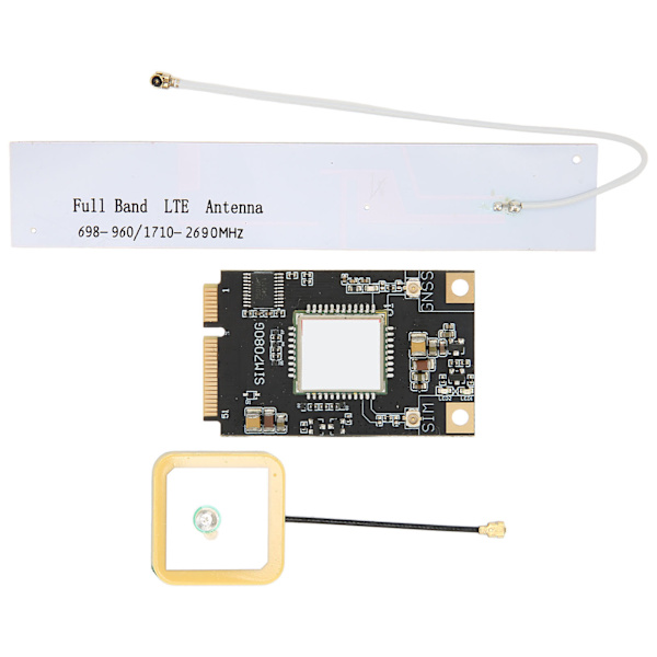 Til LILYGOTTGO PCIE 7080G-modul SIM7080G Chip PCIE-modulkort med LTE-antenne GPS-antenneskruer