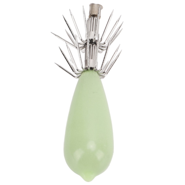 Glow in The Dark Fiskekroker Lysende Blekksprut Jiggkroker Fiskeagn for Saltvann 45g