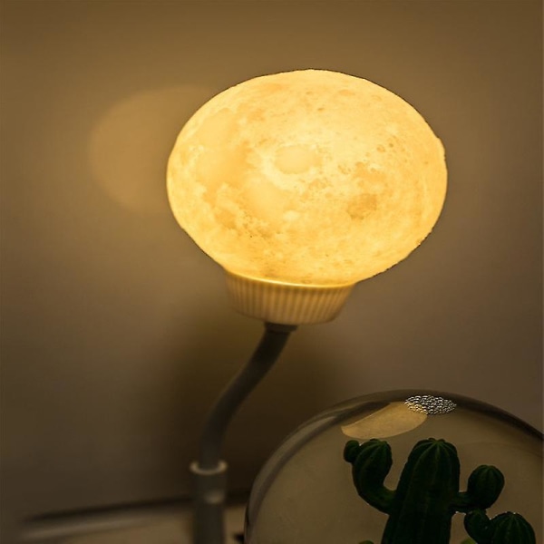 Egg Tart USB Night Light lasten yövalon kaukosäädinversio (kaukosäädin, valojen kytkin, 3-vaihteinen kirkkauden säätö, 10 minuuttia Moon