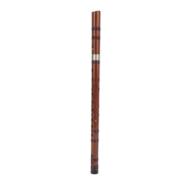 Blockflöjt Instrument Vertikal Flöjt Bamboo Kinesisk Style Set Kit för att spela Performance G Key